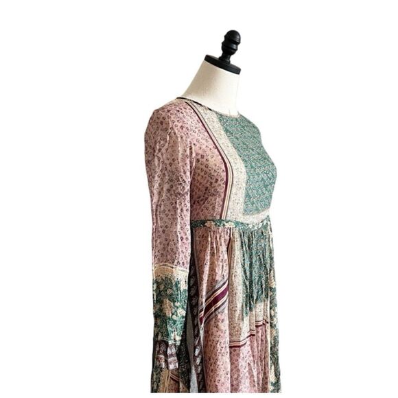 Anthropologie MARIAGRAZIA PANIZZI Cavina Maxi Dress Size 42 - Picture 9 of 13